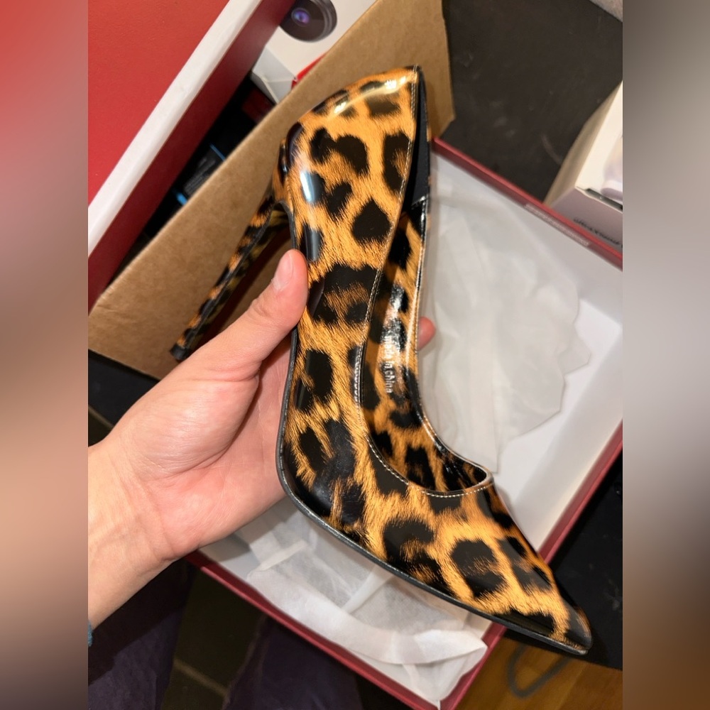 Leopard Print Women's Pumps
